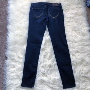 Pink Victoria’s Secret Ankle Zipper Skinny Jeans